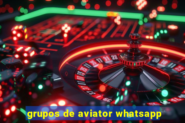 grupos de aviator whatsapp